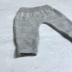 Pantalón tejido gris claro - comprar online