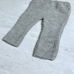 Pantalón tejido acanalado gris claro en internet