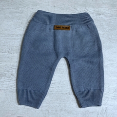 Pantalón tejido celeste - Saque Buraque