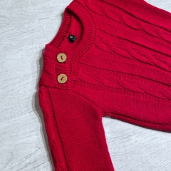 Sweater con ochos rojo en internet