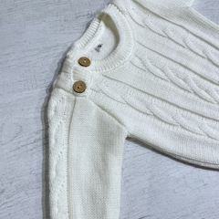 Sweater con ochos natural en internet