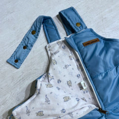 Campera + jardinero turquesa (ÚLTIMO 9-12M) en internet