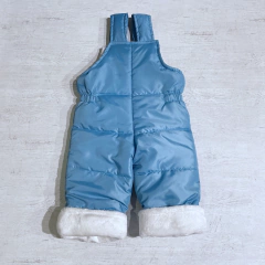 Campera + jardinero turquesa (ÚLTIMO 9-12M) - tienda online
