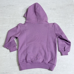 Buzo con capucha algodón frisado violeta (ÚLTIMO 24 M) en internet