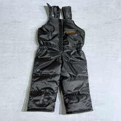 Campera + jardinero negro (ÚLTIMO 9-12M)