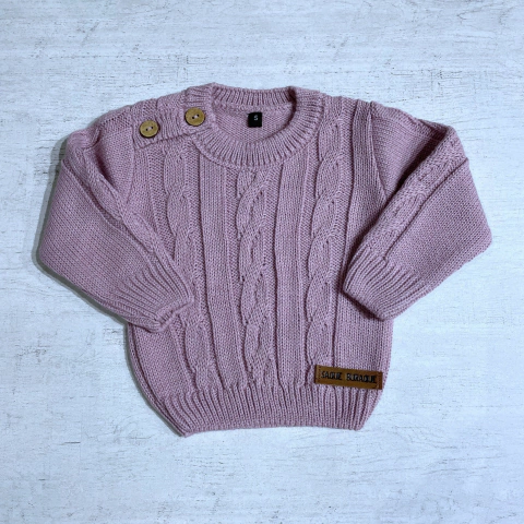 Sweater con ocho lila