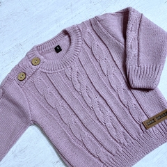 Sweater con ocho lila en internet
