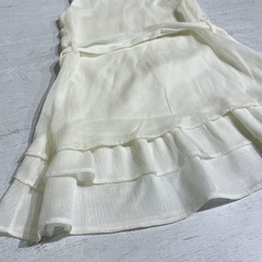Vestido musculosa volado crudo -SIN CAMBIO- en internet