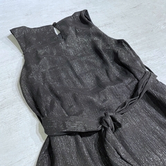 Vestido musculosa volado negro -SIN CAMBIO- - tienda online