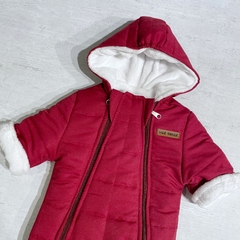 Astronauta bordo con polar soft blanco + mitones (ÚLTIMO 0-3M) en internet