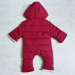 Astronauta bordo con polar soft blanco + mitones (ÚLTIMO 0-3M) - comprar online