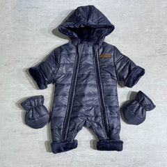 Astronauta azul con polar soft azul + mitones - comprar online