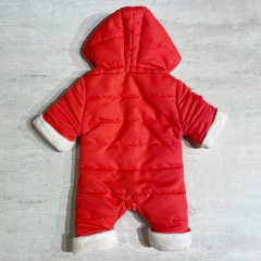 Astronauta salmón con polar soft blanco + mitones - tienda online