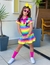 Vestido Sorvete Colorido - comprar online