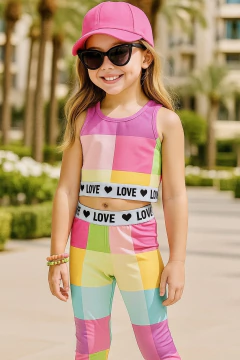 Conjunto Colorido Geonvanna - comprar online