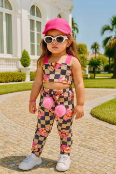 Conjunto Ursinho Pompom