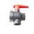 Llave esferica 3 vias rosca 2"