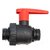 Llave esferica 2 Vias horquillada T7