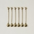 Cuchara milkshake Stem Gold - Set x 2 - CHEKKAHOME