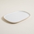 Plato Postre Zar Blanco - comprar online