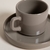 Taza y plato 180ml Net Vison - Set x 2 - CHEKKAHOME