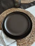 Plato postre Coupe Black - Set x 6 - comprar online