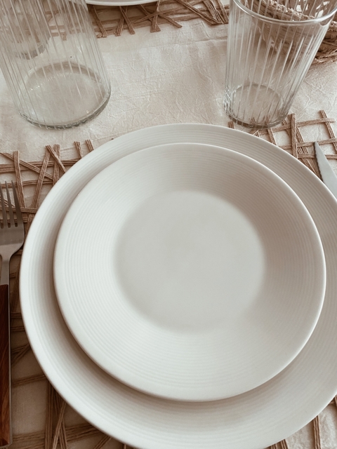 Plato postre New York - set x 2