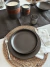Plato postre Coupe Black - Set x 6