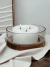 Imagen de Bowl de vidrio con base Acacia Circulo