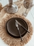 Plato postre Panal Black - set x 6 - tienda online