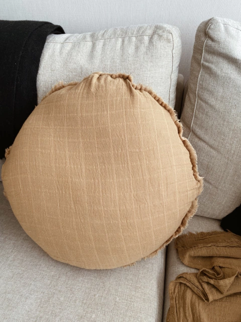 Almohadón Redondo Gasa