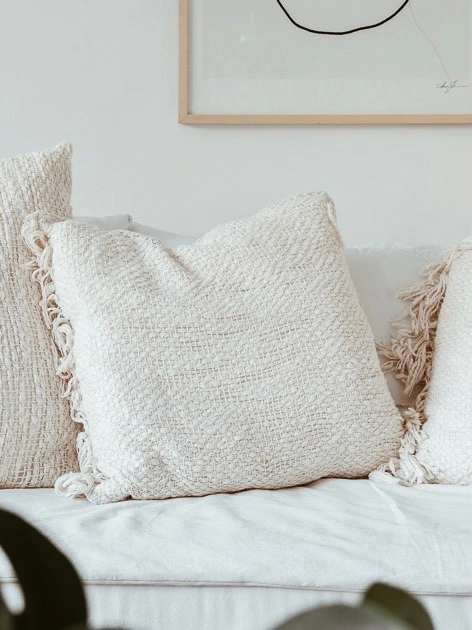 Almohadon Tramas Flecos