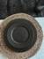 Plato postre Fine Plus Black - Set x 6