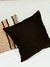 Almohadon Black Linen - 50 x 50