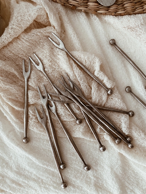 Tenedor Metal Set x 2