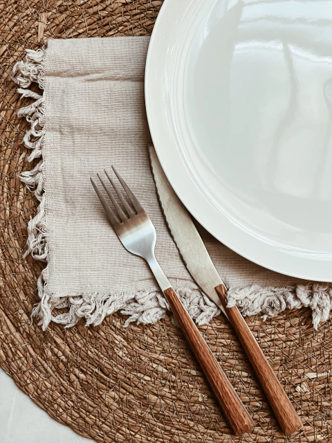 Servilletas Fleco Claudia Adorno - Pack x 4