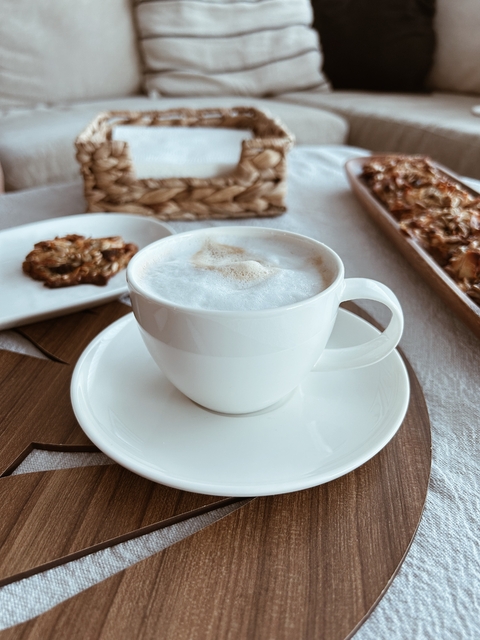 Taza y plato 200ml Simply Fine - Set x 2