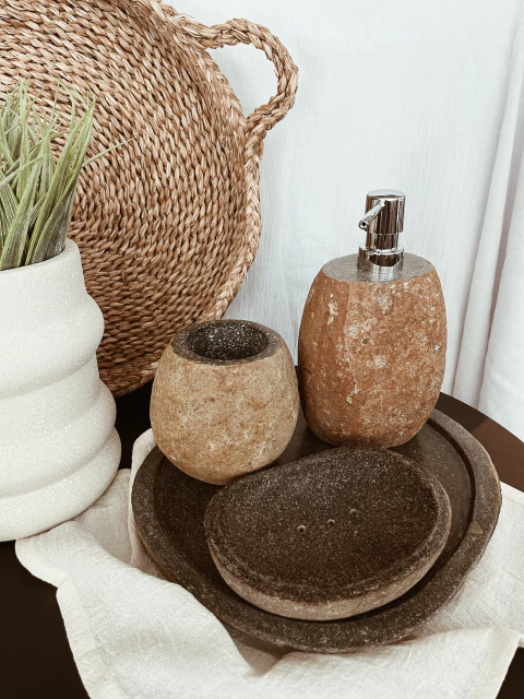 Set de Baño Riverstone - Claudia Adorno