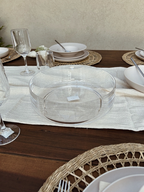 Ensaladera de acrilico Baru