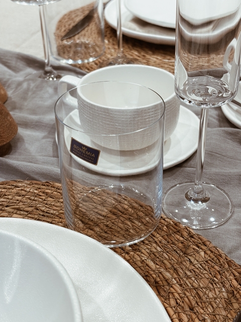 Vaso cristal Anita - Set x 6 - comprar online
