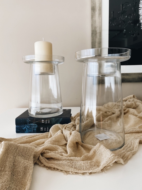 Candelabro Timbo Clear