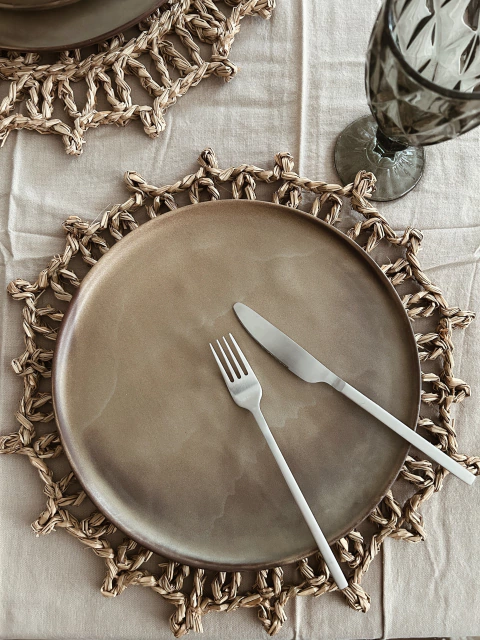 Plato playo Iznik Oxido - set x 6