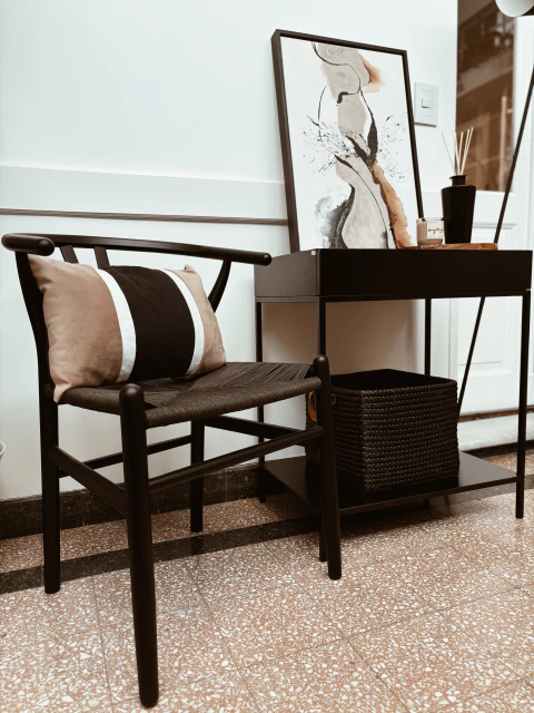 Silla Wishbone Black - comprar online