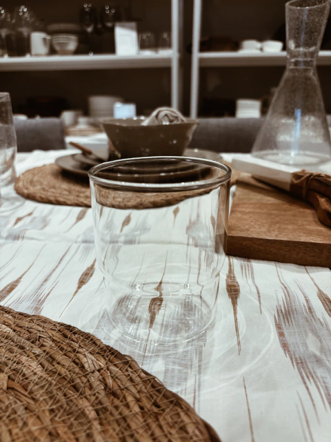 Vaso Eau Fine clear - set x 2