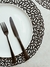 Individual Black pvc trama abierta - set x 2 - CHEKKAHOME