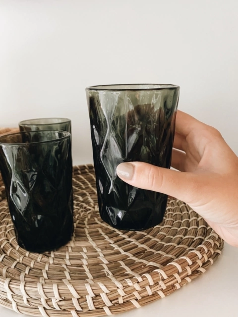 Vaso alto Kattegat Grey - set x 6