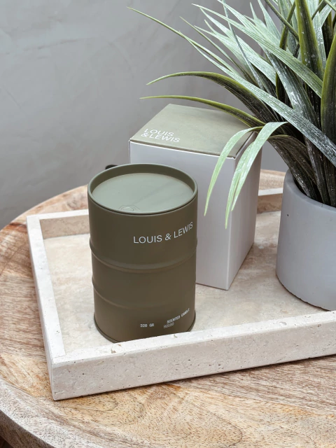 Vela Drum green - Louis & Lewis - comprar online