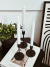 Vela candelera Led White - Set x 2 - CHEKKAHOME