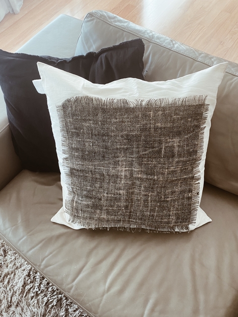 Almohadon Tapa Arpillera
