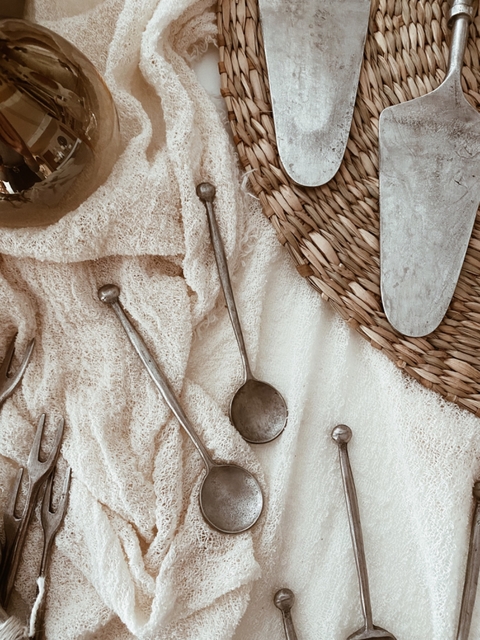 Cucharita Metal Set x 2